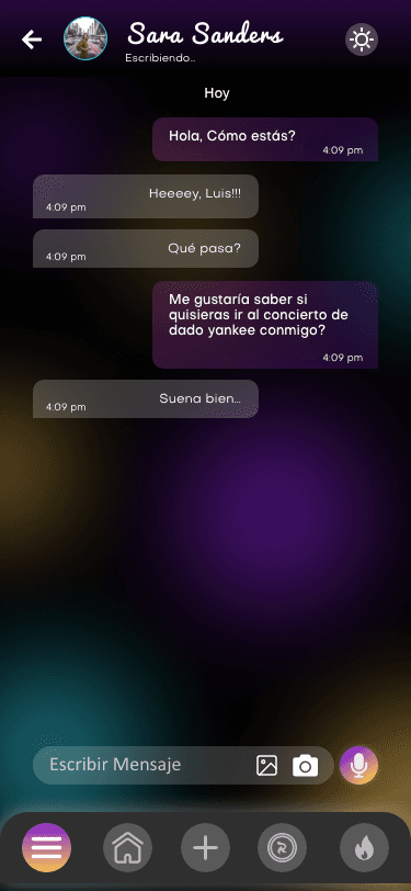 Chat directo entre rumberos